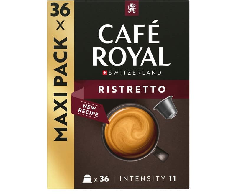 CAFÉ ROYAL Ristretto Nespresso Koffiecups 36 Stuks à 5.2 g