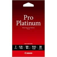 Canon Fotopapier PT-101 300 gram Wit 20 vellen