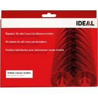 IDEAL Oliepapier voor Papierversnipperaar 18 Vellen