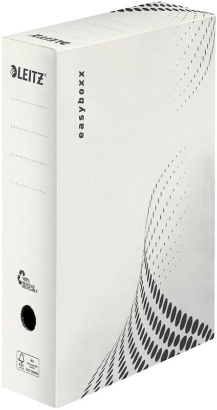 Leitz easyboxx Archiefdoos 6132 900 Vel A4 Wit Karton 10 x 35 x 25 cm 25 Stuks