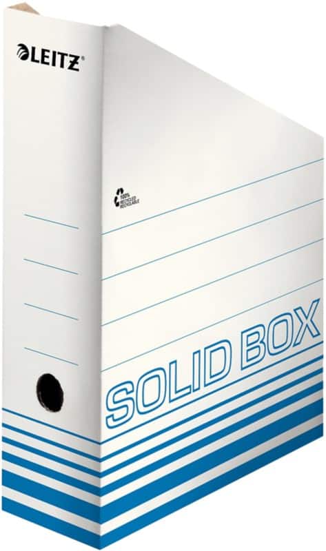 Leitz Solid Archief Tijdschriftencassette 4607 900 Vel A4 Lichtblauw Karton 10 x 26 x 32 cm 10 Stuks