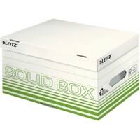 Leitz Solid Archiefdozen 6117 Met Flapdeksel Grootte S Lichtgroen Karton 26,5 x 37 x 19,5 cm 10 Stuks