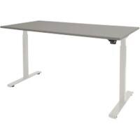 Schaffenburg Dextro Basic Zit-sta-bureau Rechthoekig T-Voet 1.200 (B) x 800 (D) x 705 (H) mm Melamine