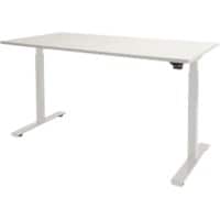 Schaffenburg Dextro Basic Zit-sta-bureau Rechthoekig T-Voet 1.200 (B) x 800 (D) x 705 (H) mm Melamine