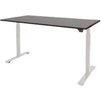 Schaffenburg Dextro Basic Zit-sta-bureau Rechthoekig Eiken T-Voet 1.200 (B) x 800 (D) x 705 (H) mm Melamine