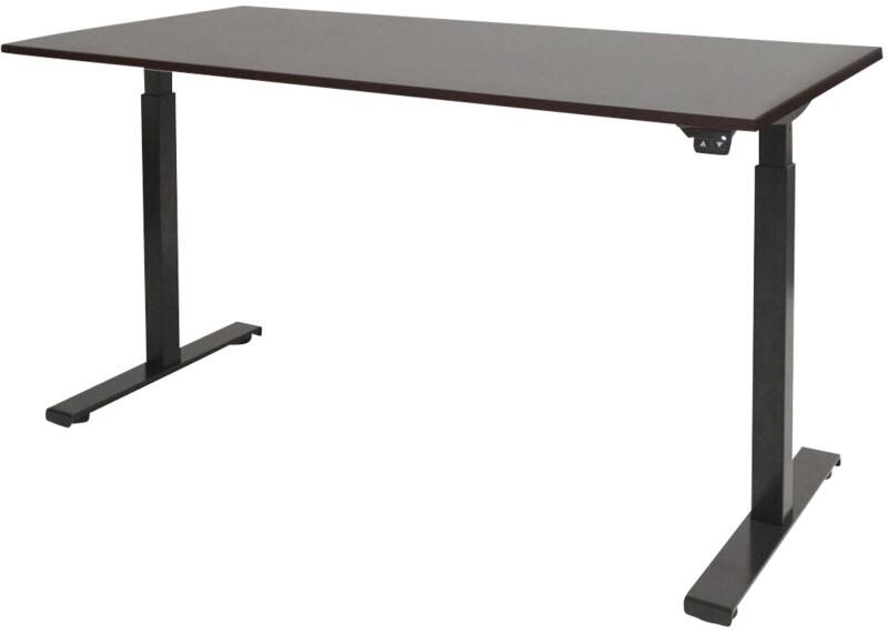 Schaffenburg Dextro Basic Zit-sta-bureau Rechthoekig Eiken T-Voet 1.400 (B) x 800 (D) x 705 (H) mm Melamine
