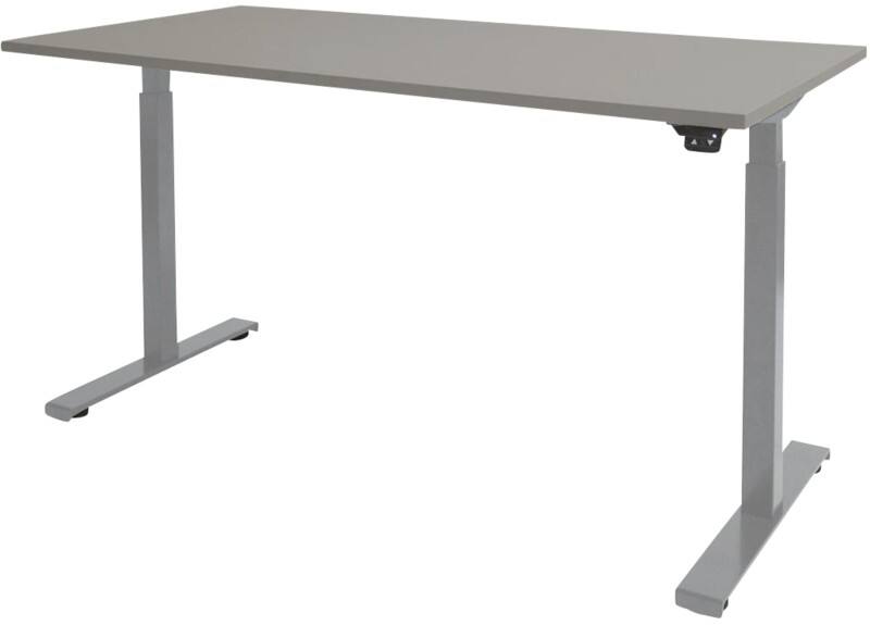 Schaffenburg Dextro Basic Zit-sta-bureau Rechthoekig T-Voet 1.600 (B) x 800 (D) x 705 (H) mm Melamine