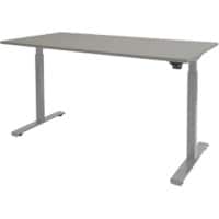 Schaffenburg Dextro Basic Zit-sta-bureau Rechthoekig T-Voet 1.600 (B) x 800 (D) x 705 (H) mm Melamine