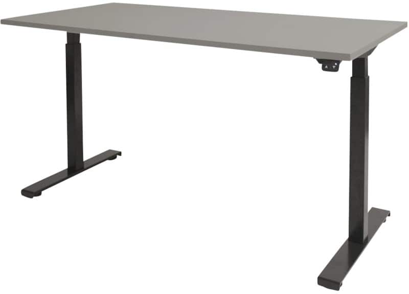 Schaffenburg Dextro Basic Zit-sta-bureau Rechthoekig T-Voet 1.800 (B) x 900 (D) x 705 (H) mm Melamine