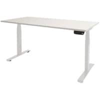 Schaffenburg Dextro Plus Zit-sta-bureau Rechthoekig T-Voet 1.200 (B) x 800 (D) x 645 (H) mm Melamine