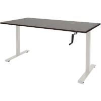 Schaffenburg Dextro Slinger Zit-sta-bureau Rechthoekig Eiken T-Voet 1.400 (B) x 800 (D) x 705 (H) mm Melamine