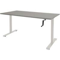 Schaffenburg Dextro Slinger Zit-sta-bureau Rechthoekig T-Voet 1.800 (B) x 800 (D) x 705 (H) mm Melamine