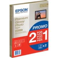 Epson Premium glanzend fotopapier C13S042169 A4 255 gram Wit 30 vellen