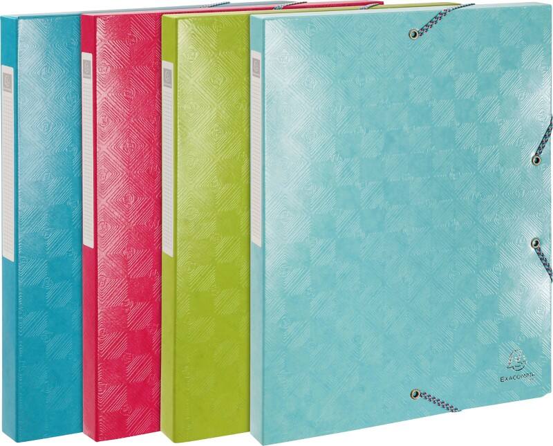 Exacompta Archiefdoos 1928 59220E A4 Kleurenassortiment 25 x 33 cm 8 Stuks