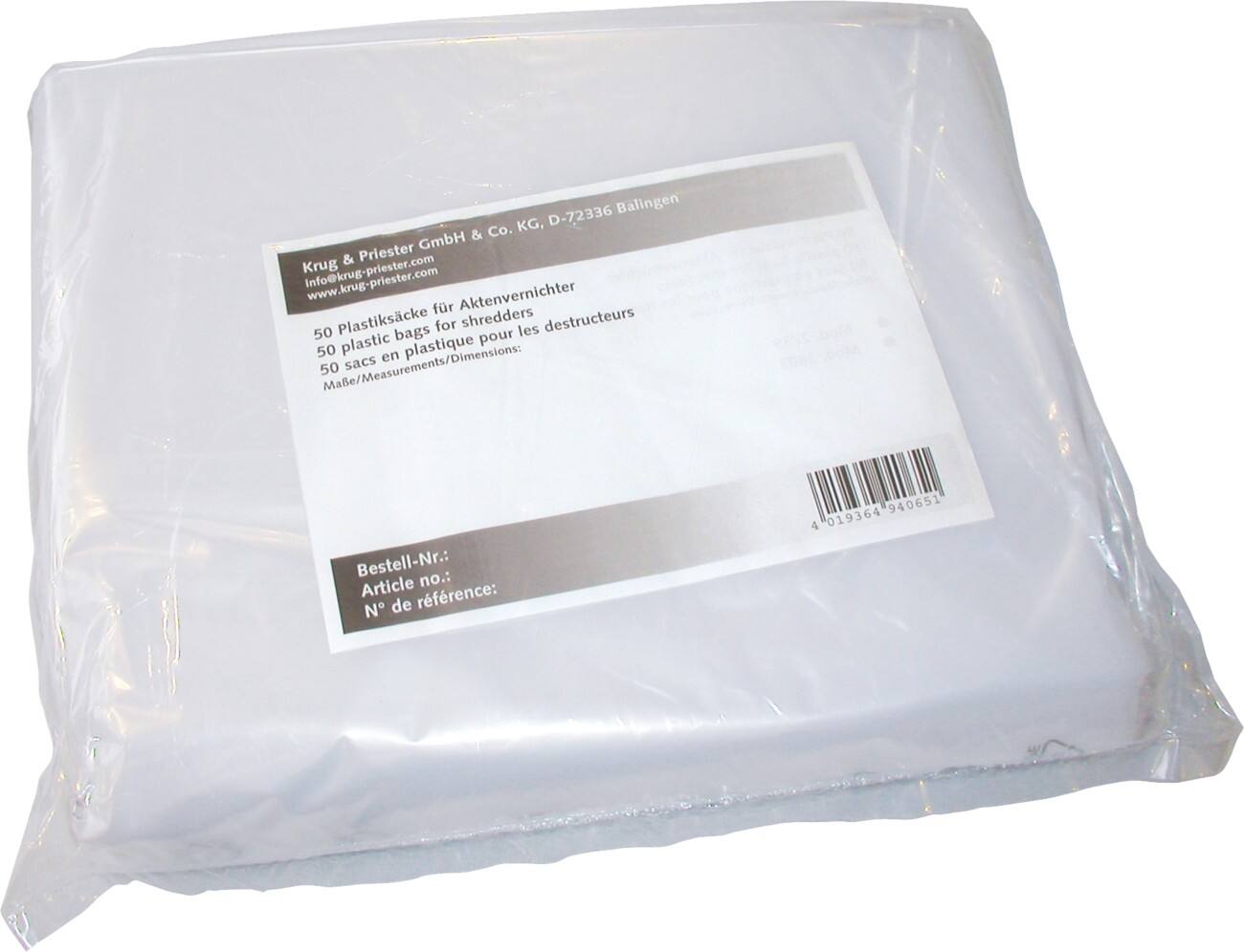 IDEAL Opvangzakken 50 Stuks