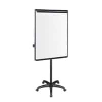 Bi-Office Classic Mobiele flipchart met uitschuifbare armen Vrijstaand Staal 70 (B) x 100 (H) cm Zwart