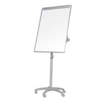 Bi-Office Classic Mobiele flipchart met uitschuifbare armen A1 Vrijstaand Staal 70 (B) x 100 (H) cm Grijs