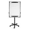 Bi-Office Design Mobiele flipchart Vrijstaand Staal 70 (B) x 100 (H) cm Zwart