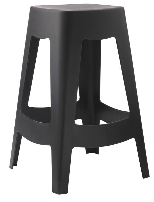 meet powered by PAPERFLOW Bar Stool Zwart Pack of 5