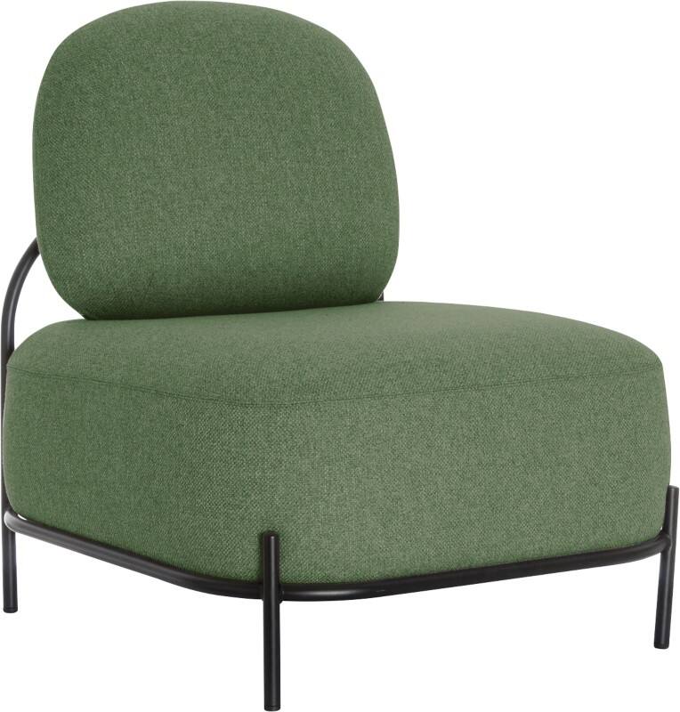 meet powered by PAPERFLOW Bezoekersstoel Stof Zonder armleuning Groen Admiraal