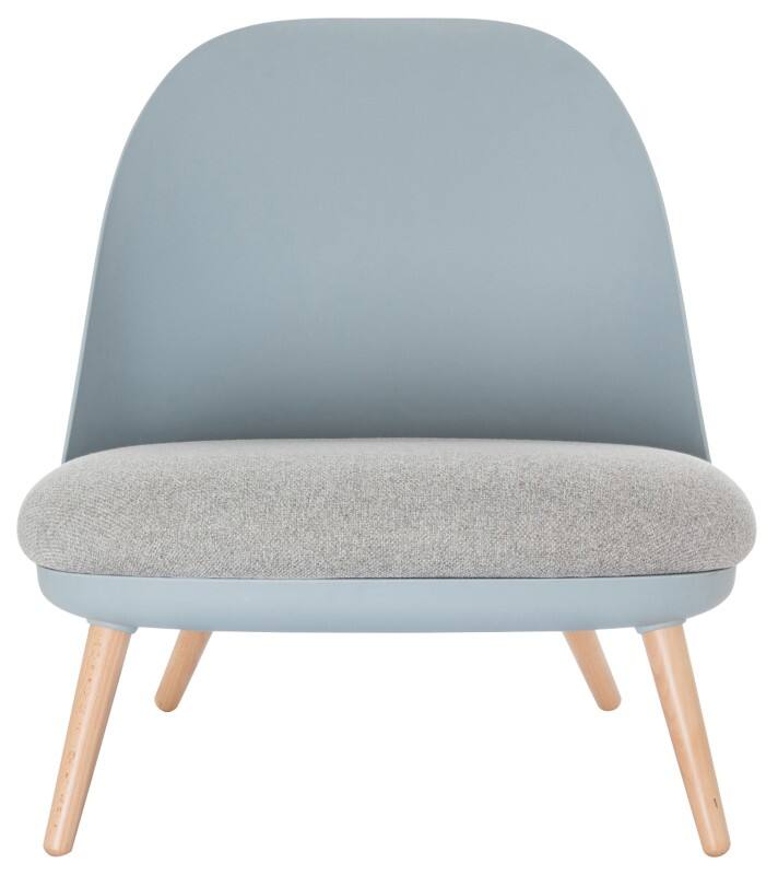 meet powered by PAPERFLOW Receptiestoel Cocoon Grijs