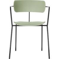 Paperflow bezoekersstoel met armleuning BISTRO Groen 4 stuks