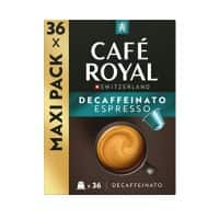 CAFÉ ROYAL Espresso Decaffeinato Koffiecups 36 Stuks à 5.2 g