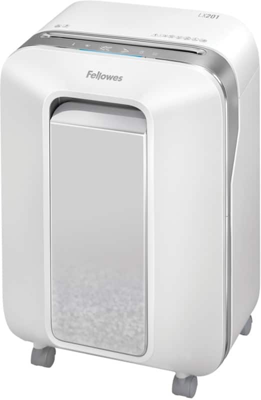 Fellowes LX-serie Papierversnipperaar 11 Vellen Microsnippers Veiligheidsniveau P-5 22 l LX201