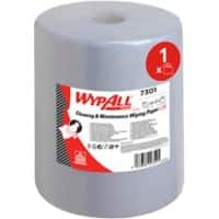 WYPALL Poetspapier L20 Extra+ 2-laags Rol Blauw 500 Vellen