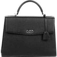 SOCHA Dames Laptoptas Audrey Zwart 13.3 " Kunstleder Zwart 40 x 12 x 28,5 cm