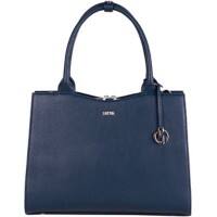 SOCHA Dames Laptoptas Marineblauw Midi 13.3 " Kunstleder Marineblauw 36 x 12 x 29 cm