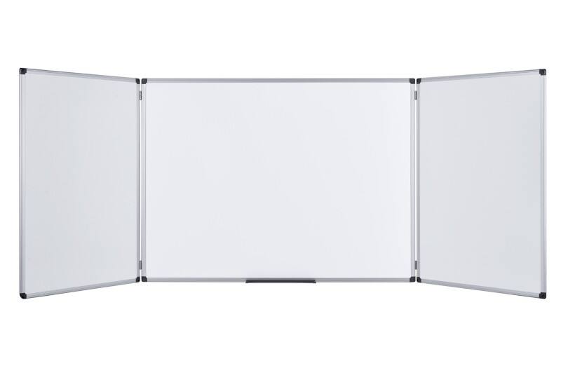 Bi-Office Maya Vouwbaar whiteboard Magnetisch Gelakt staal Dubbel 90 (B) x 60 (H) cm