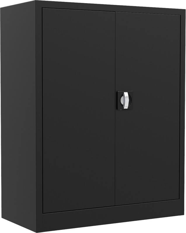 Draaideurkast Zwart 800 x 380 x 1.000 mm