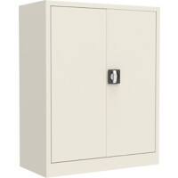 Ceha Draaideurkast Metaal 2 Planken Afsluitbaar 800 x 380 x 1.000 mm Wit