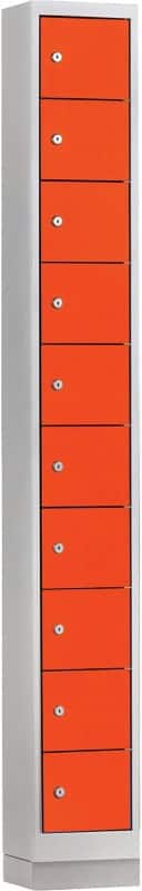 Minilocker ML 180-1.10 Grijs, rood