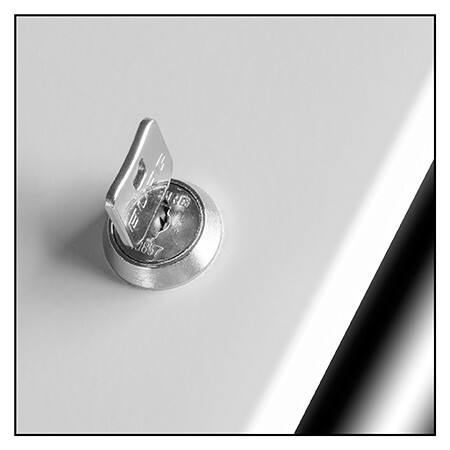 Ceha Metaal Minilocker 30 Deuren Cilinderslot 460 x 200 x 1.800 mm Grijs