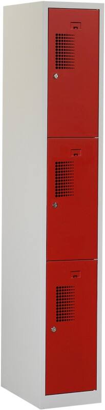 Locker NH 180-1.3 Grijs, rood ceha nh18013v7035300