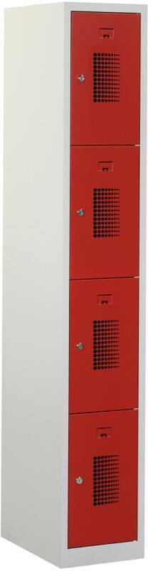 Locker NH 180-1.4 Grijs, rood ceha nh18014v7035300