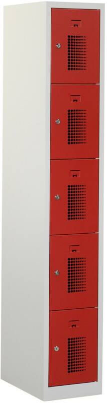 Locker NH 180-1.5 Grijs, rood ceha nh18015c7035300
