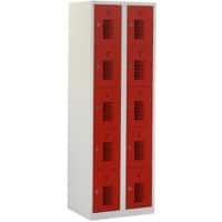 Locker NH 180-2.10 Grijs, rood ceha nh180210c7035300