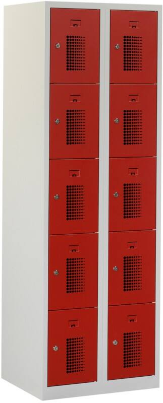 Locker NH 180-2.10 Grijs, rood ceha nh180210v7035300
