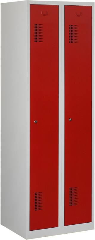 Garderobekast NH 180-2.2 Grijs, rood ceha nh18022v70353000