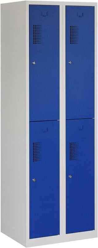 Garderobekast NH 180-2.4 Grijs, blauw ceha nh18024c70355010