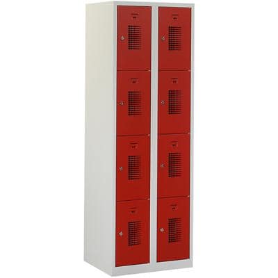 Locker NH 180-2.8 Grijs, rood ceha nh18028c7035300