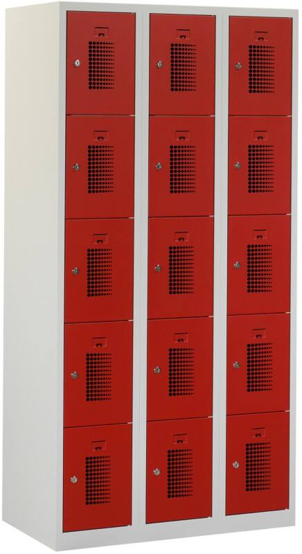 Locker NH 180-3.15 Grijs, rood ceha nh180315c7035300