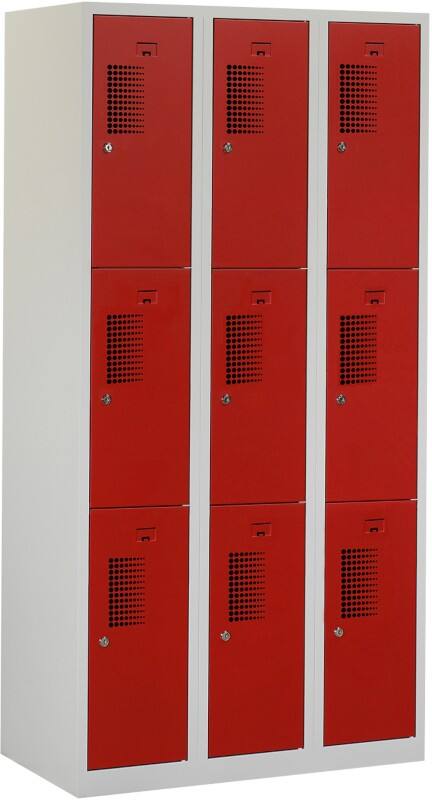 Locker NH 180-3.9 Grijs, rood ceha nh18039c7035300