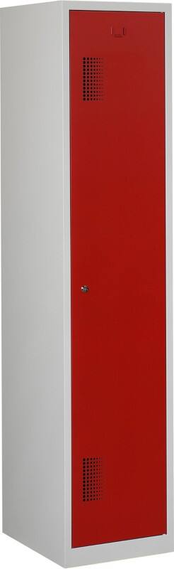 Garderobekast NHTD 180-1.1 Grijs, rood 180-ceha nht18011v70353000