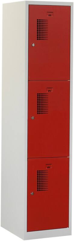 Locker NHT 180-1.3 Grijs, rood nht 180ceha nht18013v7035300