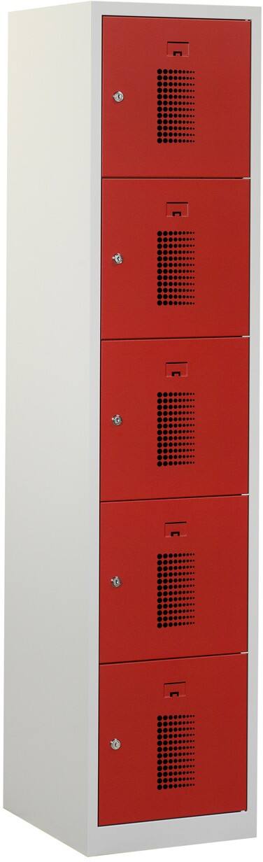 Locker NHT 180-1.5 Grijs, rood nht 180-1.5 ceha nht18015c7035300