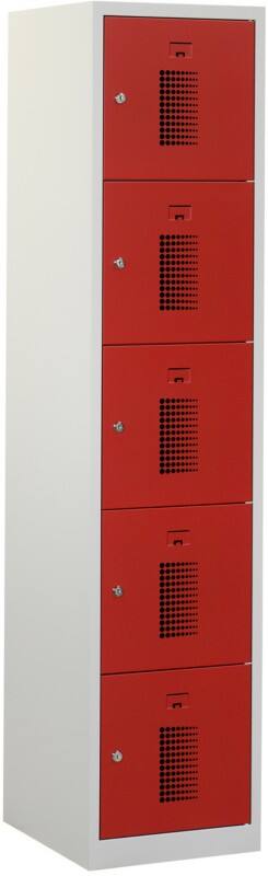 Locker NHT 180-1.5 Grijs, rood nht 180-1.5 ceha nht18015v7035300